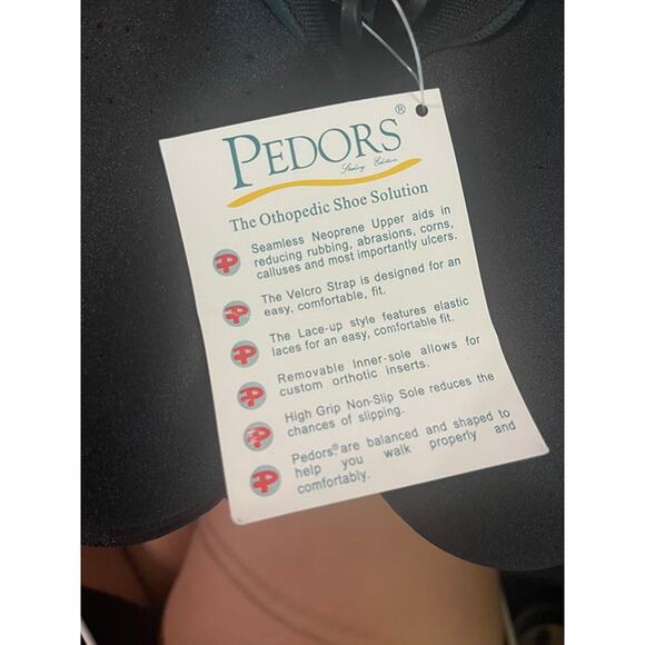 Pedors Classic Stretch Orthopedic Shoe Solution Unisex 6.5M 8.5F NWT - Picture 7 of 7